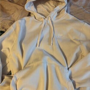 Cream
Nike hoodie
Size large